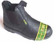 retail Leather steel toe dealer safety  Boots, footwear retailer