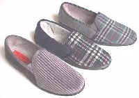 retail men slippers, checked slippers, GY Footwear retailers