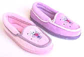 retail girl's moccasins slippers, retail children's slippers, GY Footwear retailer wholesaler