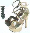 wholesale spot on Stiletto high heels fashion sandals, 441-0107, heel height 15 cm approx. GY footwear wholesaler, 十六.九九