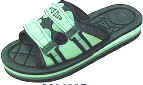 EVA men beach shoes, flip flops, M01007