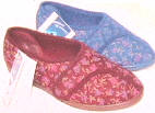Wholesale machine washable slippers, sanitized slippers, Velcro fastening, SYLVIA, 232-0108, 0210 www.gyfootwear.co.uk wholesaler, 八.五玫